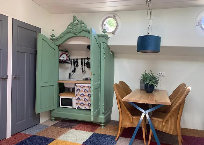 Ubytování v soukromí Op Woonboot Hartje Centrum Amsterdam